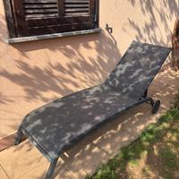 Lettino sdraio da giardino