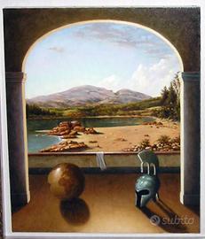 Marco Creatini, olio su tela 60x70