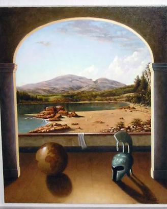 Marco Creatini, olio su tela 60x70