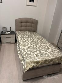 Letto singolo 80 x 190 contenitore