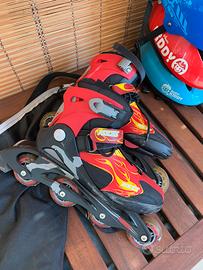 Pattini in linea regolabili 38/41