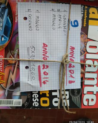 riviste Quattroruote e "al volante"
