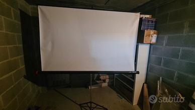 TELO BIANCO CON CAVALLETTO