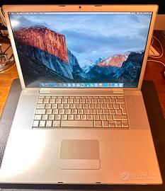 Macbook pro 17 pollici