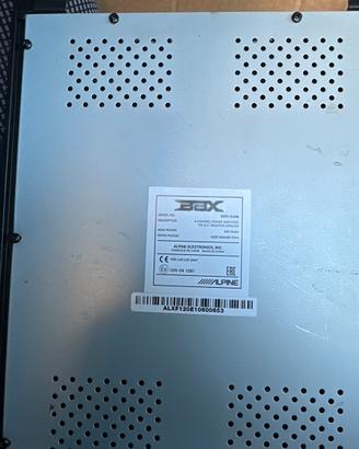Amplificatore Alpine BBX F1200  4ohms 4 x 50W