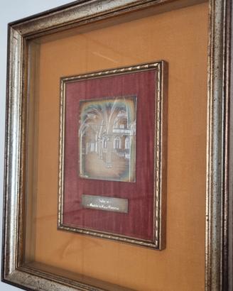 INCISIONE SU LASTRA DI ARGENTO SALUZZO