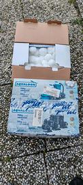 aqualoon intex filtro piscina palline