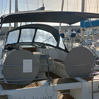 Tendalino Bimini completo acciaio e teli