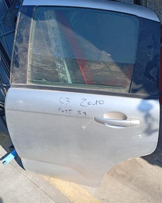 CITROEN C3 2010 PORTA POSTERIORE SX