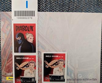 Francobolli Diabolik