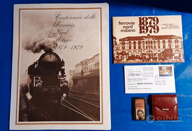 Centenario medaglie Ferrovie Nord Milano 1879-1979