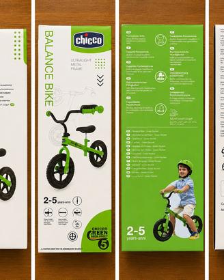 Chicco Green Rocket Bici Senza Pedali NUOVA
