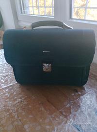 Borsa da ufficio maschile blu Carpisa