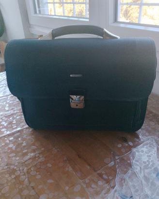 Borsa da ufficio maschile blu Carpisa