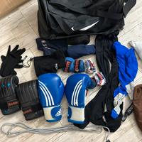 Kit Boxe Completo + Borsone Nike