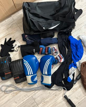 Kit Boxe Completo + Borsone Nike