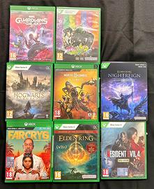 8 giochi xbox series x howgwarts elder ring ecc