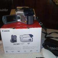 Dvd camcoder canon dc 301