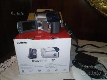 Dvd camcoder canon dc 301