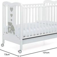 LETTINO CULLA UNISEX CON MATERASSINO FOPPAPEDRETTI