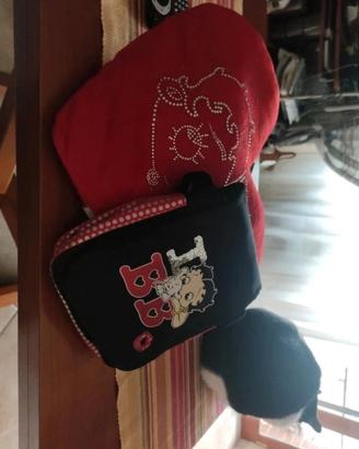 Borsa a tracolla + cuscino Betty Boop