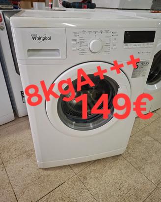 lavatrice Whirlpool 8kg classe Apiupiupiu 