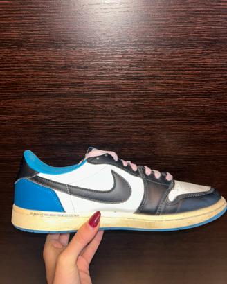 Air Jordan 1 Low OG Fragment Design x Travis Scott