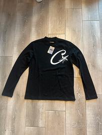 maglia corteiz maniche lunghe nera