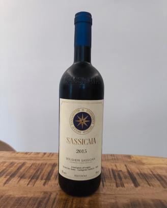 Bottiglia Bolgheri Sassicaia 2015