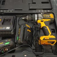 TRAPANO AVVITATORE 20V + 2BATTERIE - F.F. GROUP