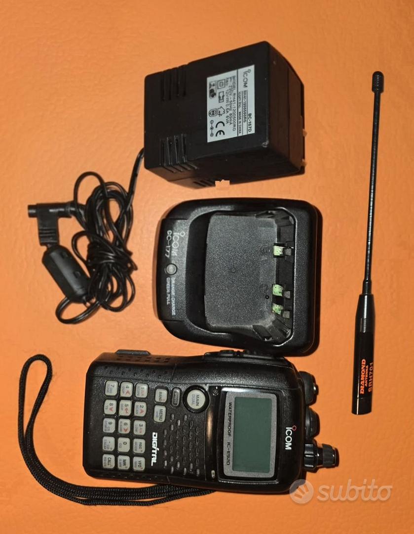 2 RADIO: ICOM IC-E92D e ICOM IC-R10 - Audio/Video In vendita a Palermo