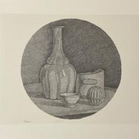 Giorgio Morandi - Grande natura morta circolare