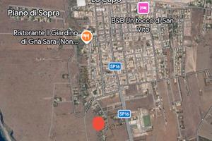 Terreno con veduta panoramica a san vito lo capo