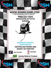 CENTRALINA POMPA ABS SMART 451 FORTWO
