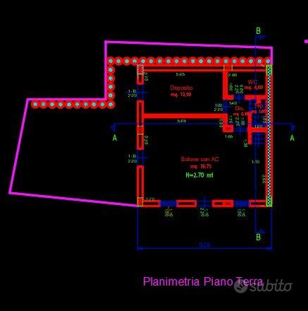 Rudere con progetto approvato+terreno edificabile - Vista 3