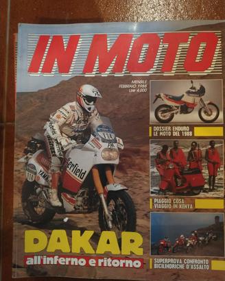 rivista IN MOTO numero 2 del 1988