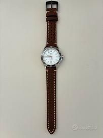 Cinturino in pelle marrone 20mm