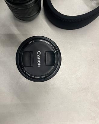 OBBIETTIVO EF50mm f/1:1.4 USM oppure EF-S55-250mm