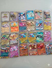 Stock 50 Carte Pokémon originali sempre 1 EX/V/SIR