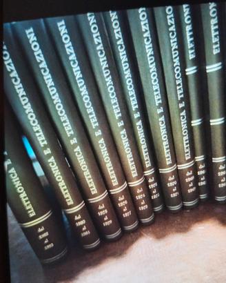 Set 11 volumi di elettronica e telecomunicazioni