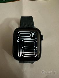 Apple Watch serie 7 GPS 45mm Mezzanotte Alluminio