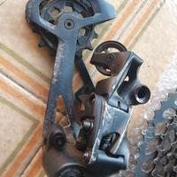 deragliatore  e manettino sram gx 12 velocità