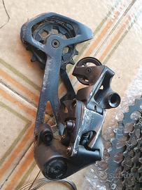 deragliatore  e manettino sram gx 12 velocità