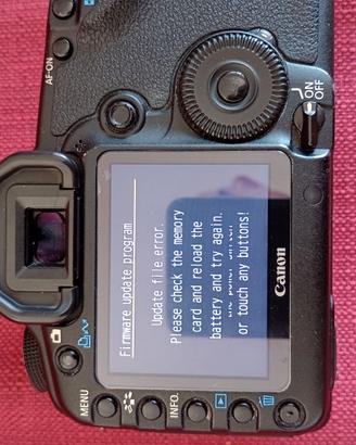 Canon 5D MarkII non funzionante