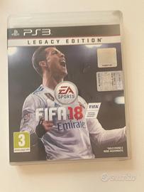 Fifa 18 legacy edition per ps3