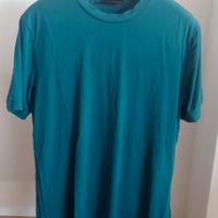 T-shirt Armani petrolio