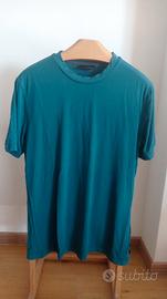 T-shirt Armani petrolio