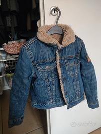 Giubbino bimbo in denim Ralph Lauren