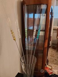 Spighe di grano in vetro soffiato 