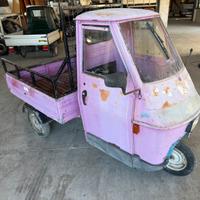 Piaggio ape 50 con documenti del 1980-DaSISTEMARE